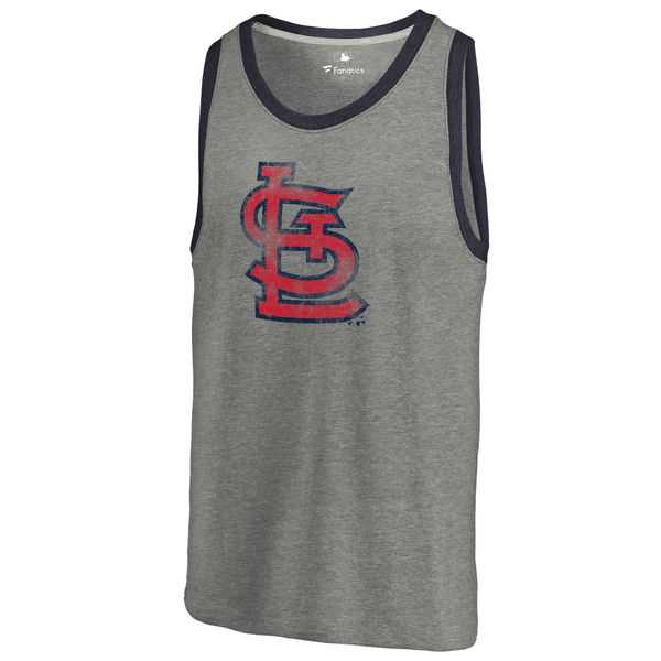 St. Louis Cardinals Distressed Team Tank Top - Ash,We sell and wholesale St. Louis Cardinals Distressed Team Tank Top - Ash on line form chian!